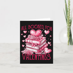 Alle für Valentinbücher gebucht Karte