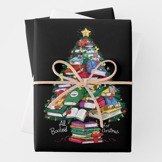 Alle für Weihnachts-Buch Weihnachten Weihnachten W Geschenkpapier Set (Beispiel)