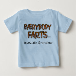Alle Furzen besonders Oma! Baby T-Shirt