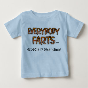 Alle Furzen besonders Oma! Baby T-Shirt