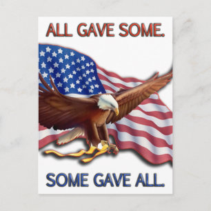 ALLE GAB EINIGE. EINIGE HABEN ALLE AMERIKANISCHEN  POSTKARTE