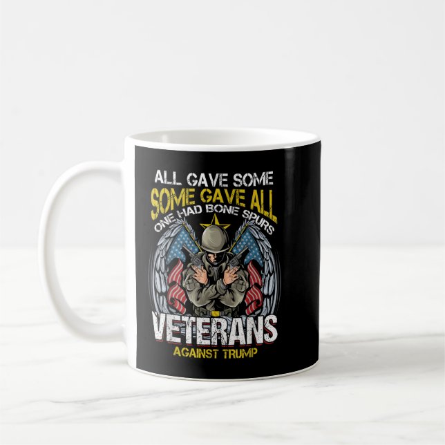 Alle gaben einige von ihnen hatte Knochen Spuren V Kaffeetasse (Links)