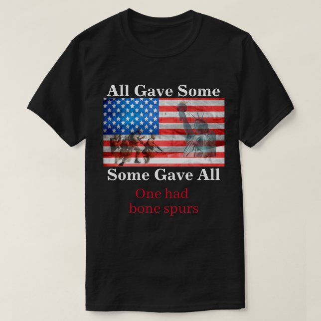 Alle gaben etwas, einige gaben alles T-Shirt (Design vorne)