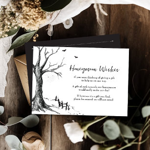 Alle Galgen zu Halloween Unsere Flitterwochenweink Begleitkarte