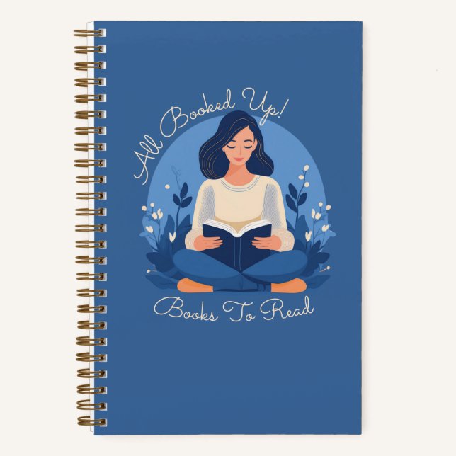 "Alle gebucht!" Bücher für Notebooks (Vorderseite)