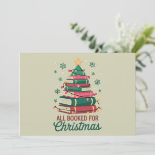 Alle gebucht für Weihnachten Bibliothekar Lover Tr