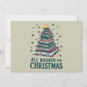 Alle gebucht für Weihnachten Geschenk für Libraria