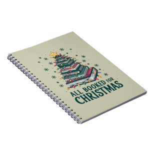 Alle gebucht für Weihnachten Geschenk für Libraria Notizblock