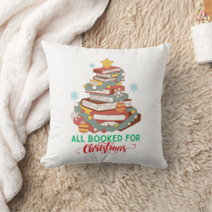 Alle gebucht für Weihnachten Moderne Buchten Lover Kissen