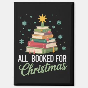Alle Gebucht Für Weihnachtsbaum Bücher Lehrer Xmas Magnet