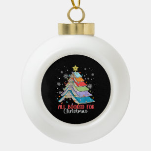 Alle gebucht für Weihnachtsbuch Weihnachtsbaum Lic Keramik Kugel-Ornament