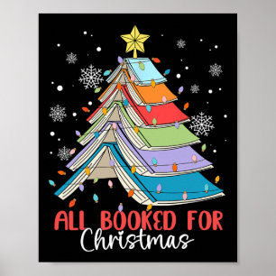 Alle gebucht für Weihnachtsbuch Weihnachtsbaum Lic Poster