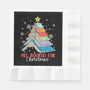 Alle gebucht für Weihnachtsbuch Weihnachtsbaum Lic Serviette