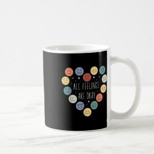 Alle Gefühle sind okay Mental Health Awareness Mon Kaffeetasse