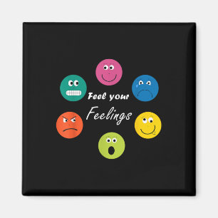 Alle Gefühle sind okay Mental Health Awareness Mon Magnet