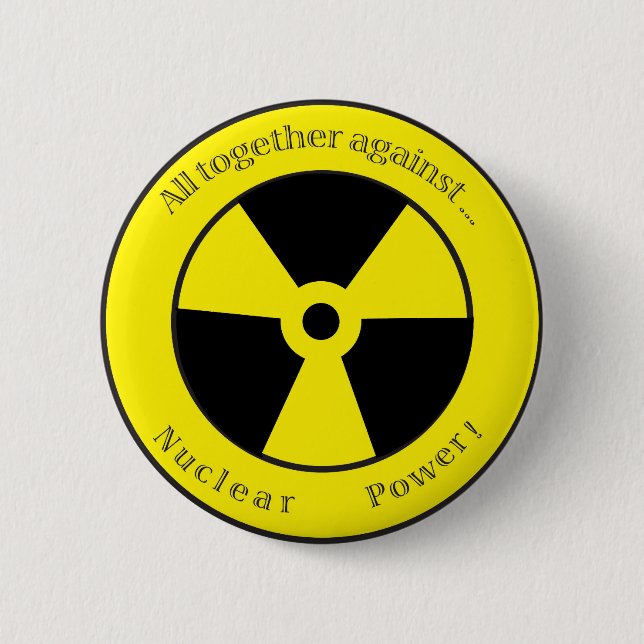Alle gegen… nuklearen Power! Button (Vorderseite)