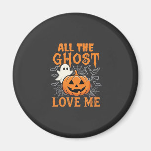 Alle Geister lieben mich Halloween-Design_1 Magnet