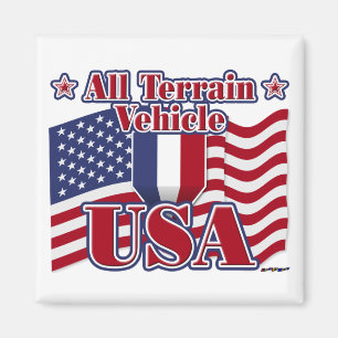 Alle Geländefahrzeuge USA Magnet