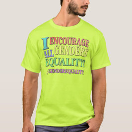 "ALLE GENDER GLEICHHEIT" Niedliches Design. Jetzt  T-Shirt