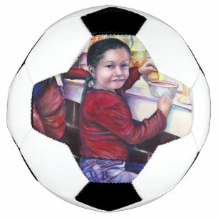 Alle guten Mädchen bekommen Eiscreme Fußball