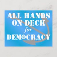 Alle Hände an Deck für die Wählerschaft