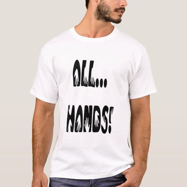 Alle Hände T-Shirt (Vorderseite)