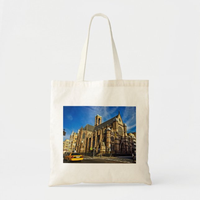Alle Heilig-Kirche in Ostharlem-Tasche Tragetasche (Vorne)