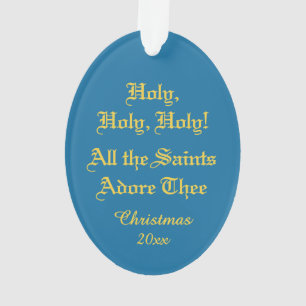 Alle Heiligen lieben dich (VVP OO2) mit Text Oval Ornament