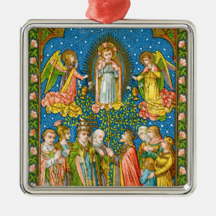 Alle Heiligen lieben dich (VVP OO2) Ornament Aus Metall