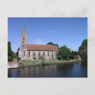 Alle Heiligen, Marlow, Buckinghamshire Postkarte