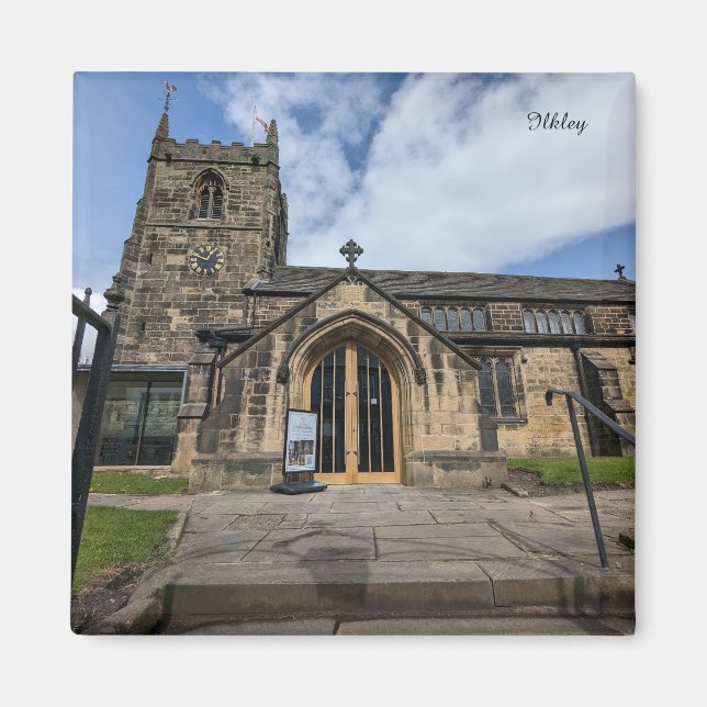 Alle Heiligen Pfarrkirche Ilkley Magnet (Vorne)