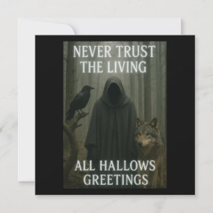 Alle heißen Halloween-Grüße-Karten Karte