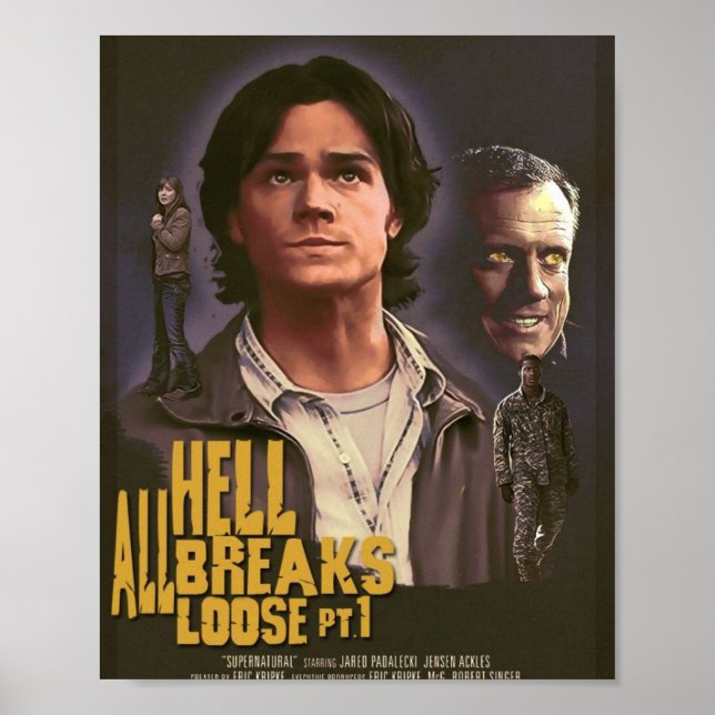 Alle Hell Breaks Loose Poster (Vorne)