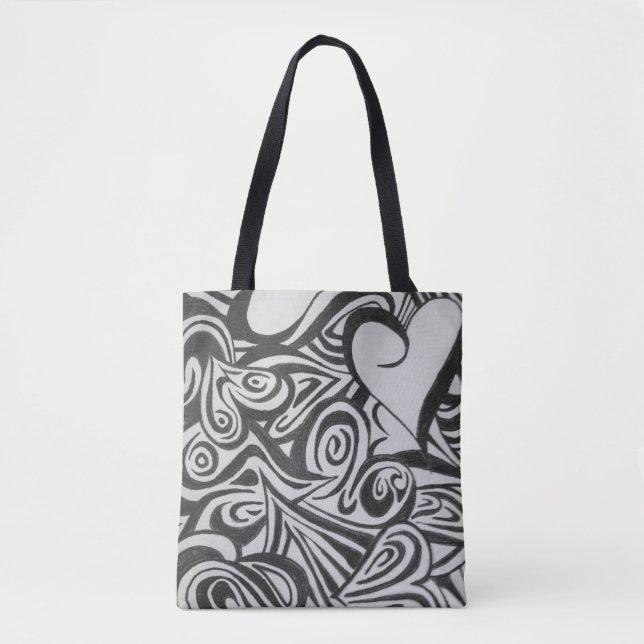 Alle Herz-Taschen-Tasche Tasche (Vorderseite)