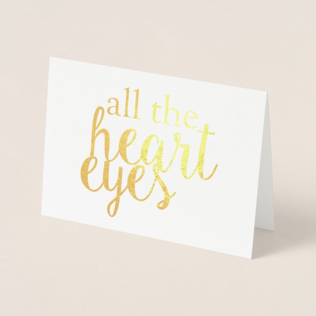 Alle Herzen Folienkarte (Vorderseite)