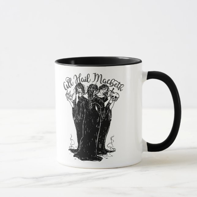 Alle Hexen hageln Mabeth Tasse (Rechts)