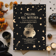 Alle Hexen, himmlische Halloween-Party
