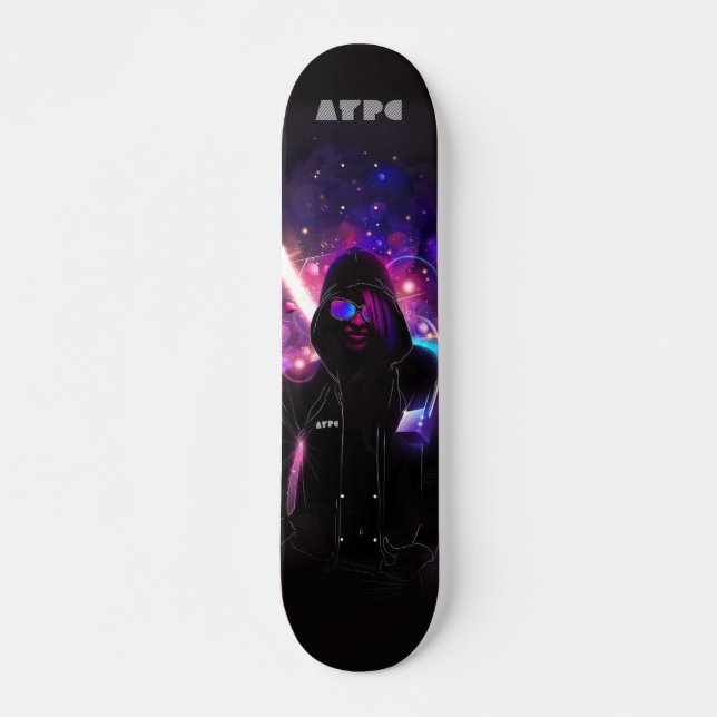 Alle hübschen Farben Skateboard (Vorne)