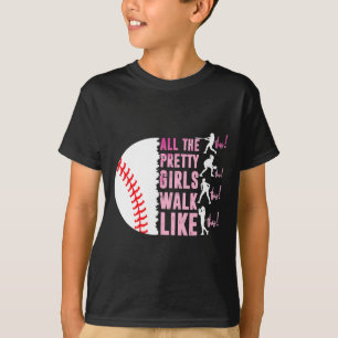 Alle hübschen Mädchen laufen lustig auf diese Weis T-Shirt