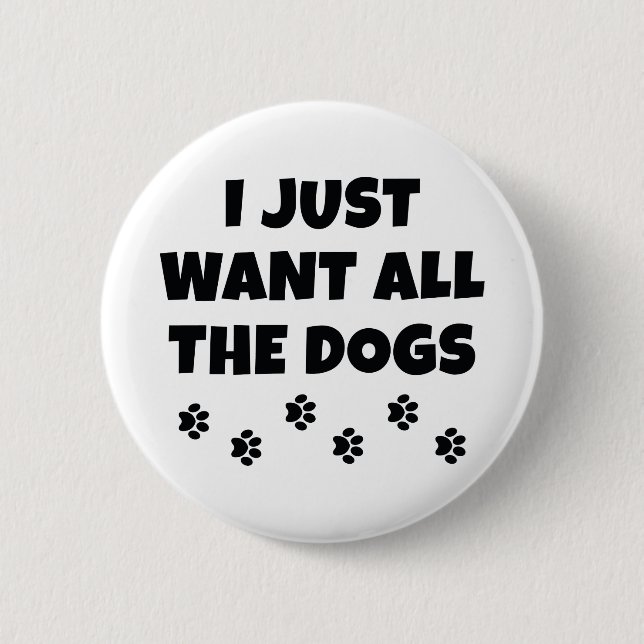 Alle Hunde Button (Vorderseite)