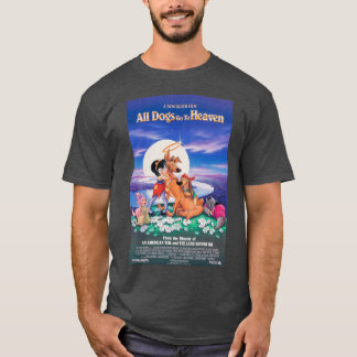 Alle Hunde kommen in den Himmel lustiges Geschenk T-Shirt
