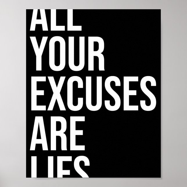 ALLE IHRE AUSGABEN SIND LIES POSTER (Vorne)