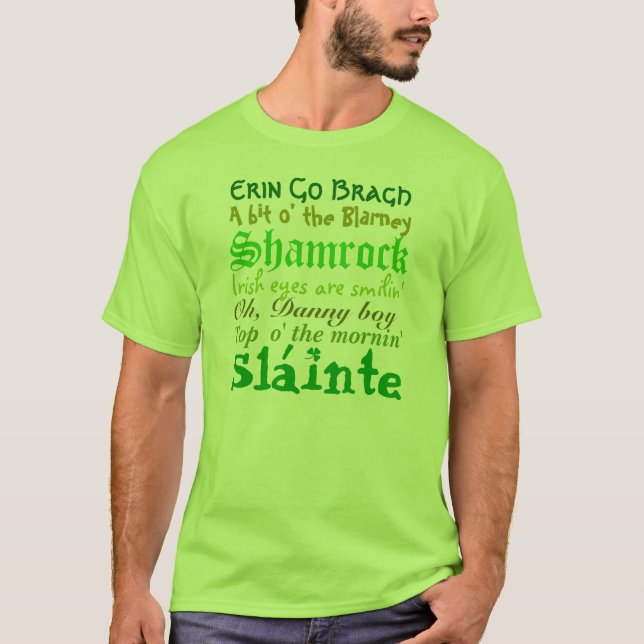Alle Iren T-Shirt (Vorderseite)