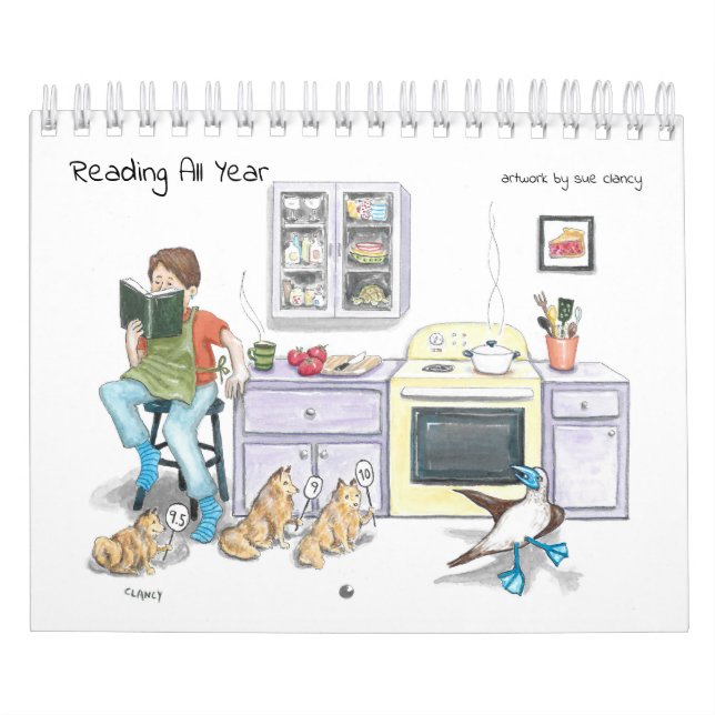 Alle Jahre lesen - Kalender (Titelbild)