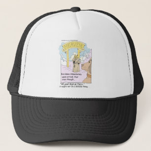 Alle Katzen gehen in den Himmel? Funny Gifts & T-S Truckerkappe
