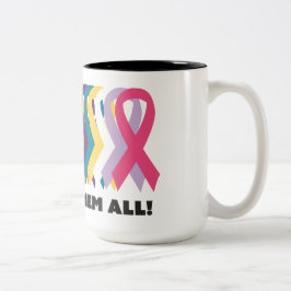 Alle Kenntnisse über den Krebs Zweifarbige Tasse