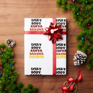 Alle Kenya Hakuna Matata Geschenkpapier