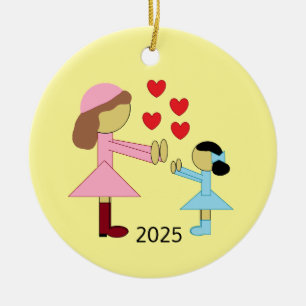 Alle Kinder brauchen Liebe Keramik Ornament