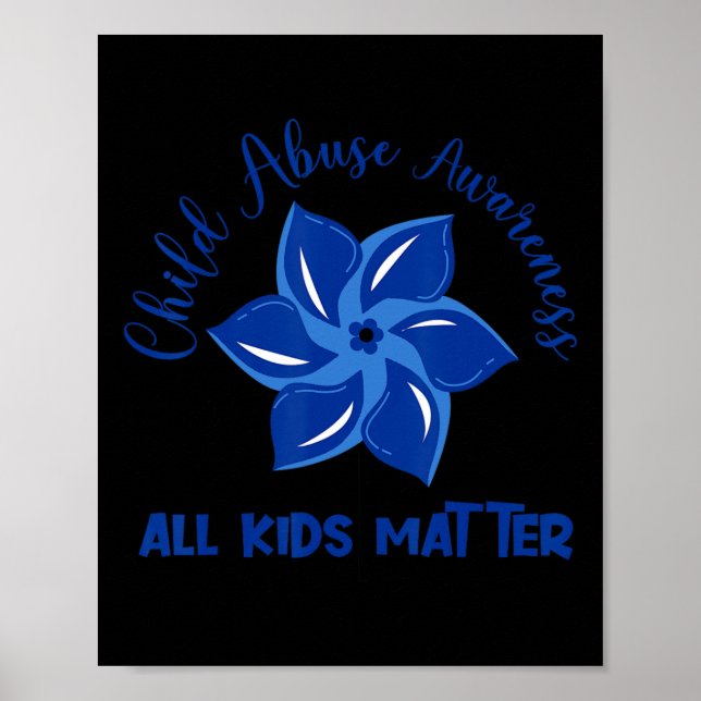 Alle Kinder sind wichtig Kindermissbrauch Bewussts Poster (Vorne)