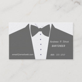 Alle kleideten das oben Wedding männliche Visitenkarte